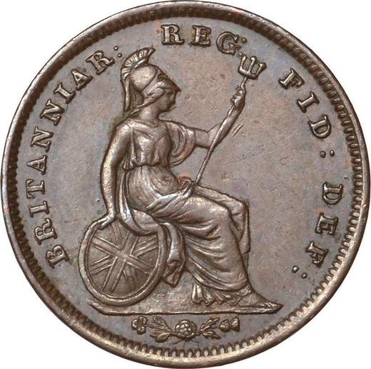 Reverse Third Farthing 1844 -  Coin Value - United Kingdom, Victoria