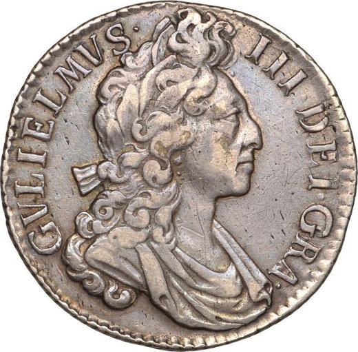 Obverse Shilling 1699 "Fourth laureate bust" - Silver Coin Value - United Kingdom, William III