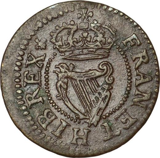 Reverso Farthing Sin fecha (1625-1649) Hay un contorno - valor de la moneda  - Gran Bretaña, Carlos I