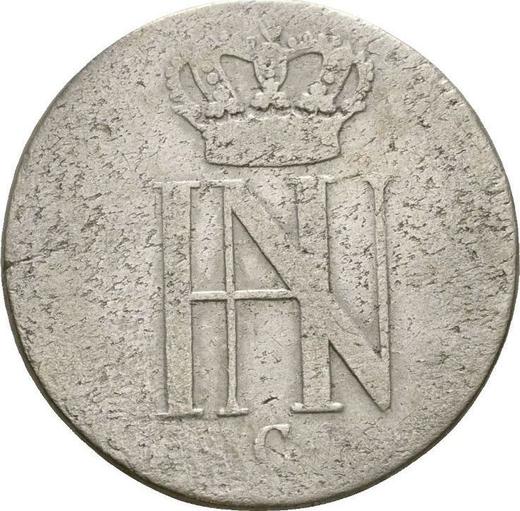 Obverse 1/12 Thaler 1810 C - Silver Coin Value - Westphalia, Jérôme Napoléon