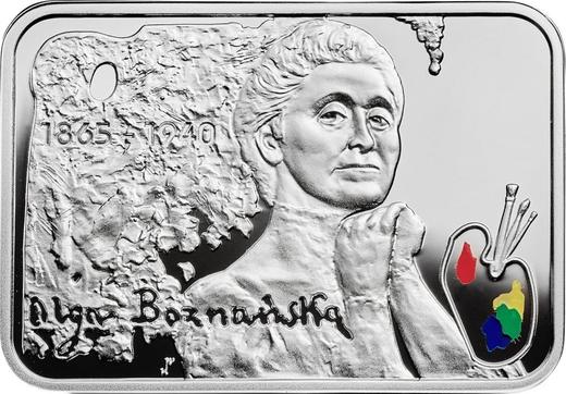 Reverse 20 Zlotych 2016 MW "Olga Boznanska" - Silver Coin Value - Poland, III Republic after denomination