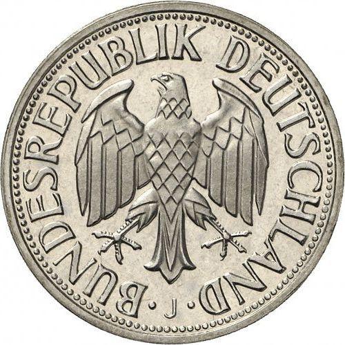 Reverse 1 Mark 1968 J - Coin Value - Germany, FRG