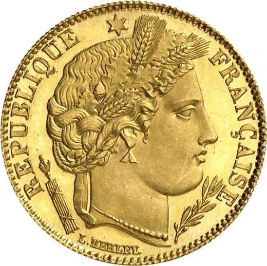 Obverse 10 Francs 1878 A "Type 1878-1899" - Gold Coin Value - France, Third Republic
