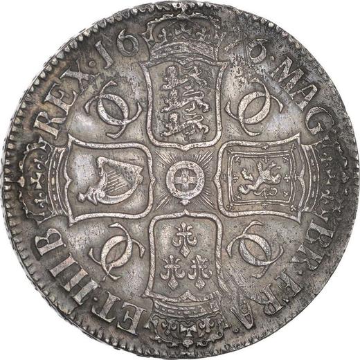 Reverse Crown 1676 "Third laureate bust" - Silver Coin Value - United Kingdom, Charles II