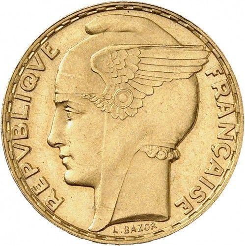Obverse 100 Francs 1932 "Type 1929-1936" - Gold Coin Value - France, Third Republic