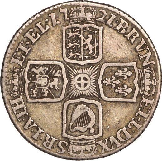 Reverse Shilling 1721 "First draped bust" Angles plain - Silver Coin Value - United Kingdom, George I