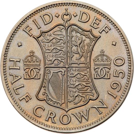 Reverse Halfcrown 1950 HP -  Coin Value - United Kingdom, George VI