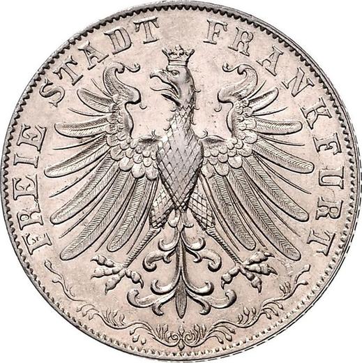 Obverse 2 Gulden 1847 - Silver Coin Value - Frankfurt am Main, Free City