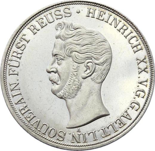 Obverse 2 Thaler 1841 A - Silver Coin Value - Reuss-Greiz, Heinrich XX