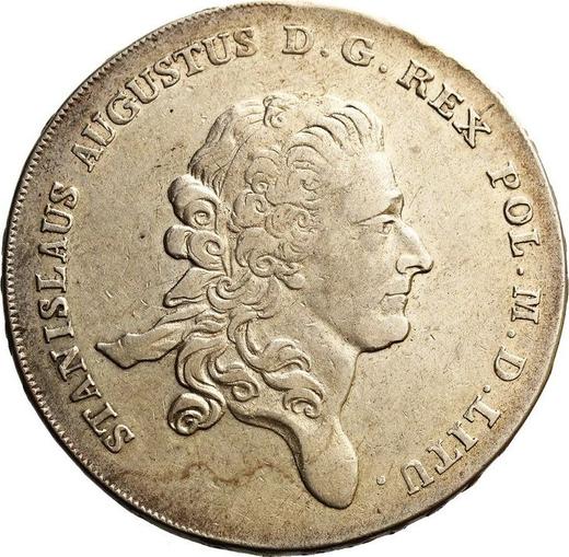 Obverse Thaler 1782 EB - Silver Coin Value - Poland, Stanislaus II Augustus
