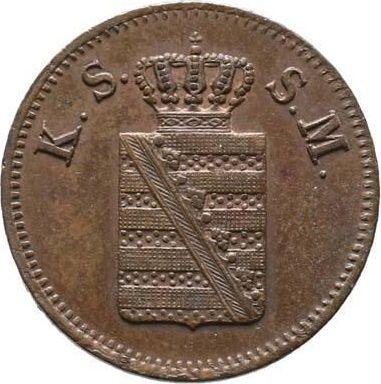 Obverse 1 Pfennig 1841 G -  Coin Value - Saxony-Albertine, Frederick Augustus II