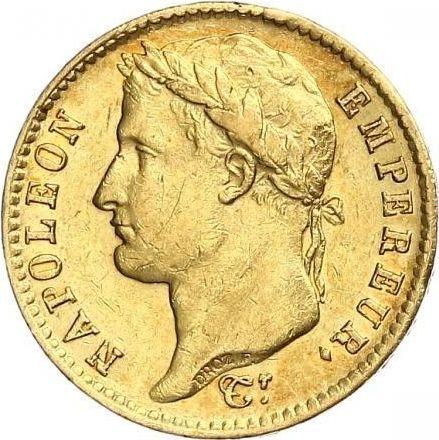 Obverse 20 Francs 1810 W "Type 1809-1815" - Gold Coin Value - France, Napoleon I