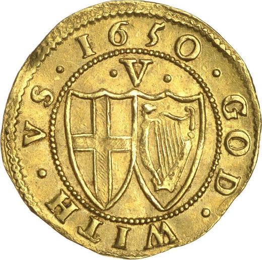 Reverse Crown 1650 - Gold Coin Value - United Kingdom, Commonwealth