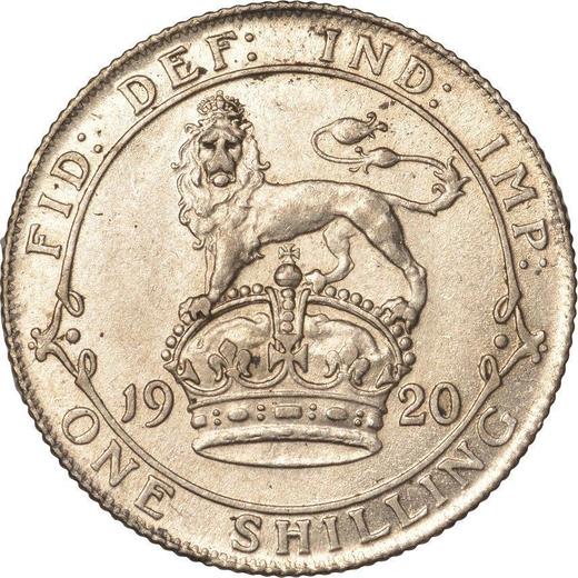 Reverse Shilling 1920 - Silver Coin Value - United Kingdom, George V
