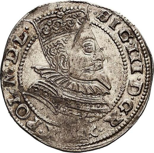 Obverse 6 Groszy (Szostak) 1601 EK "Type 1595-1603" - Silver Coin Value - Poland, Sigismund III Vasa