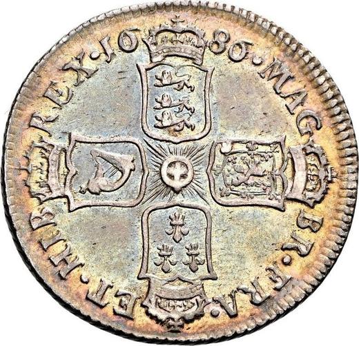 Reverse Shilling 1686 - Silver Coin Value - United Kingdom, James II