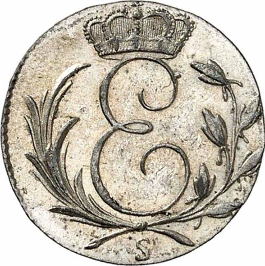 Anverso 3 kreuzers 1825 S H.S.C.S. - valor de la moneda de plata - Sajonia-Coburgo-Saalfeld, Ernesto I