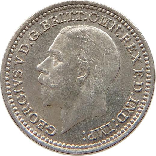 Obverse Twopence 1934 - Silver Coin Value - United Kingdom, George V