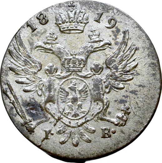 Anverso 5 groszy 1819 IB - valor de la moneda de plata - Polonia, Zarato de Polonia