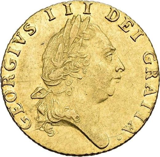 Obverse Half Guinea 1788 "Spade" - Gold Coin Value - United Kingdom, George III