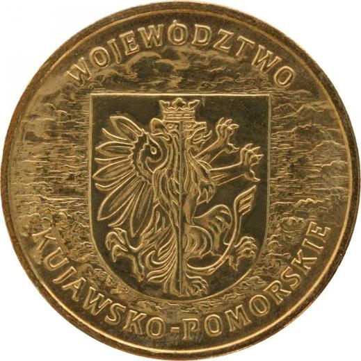 Reverse 2 Zlote 2004 MW "Kuyavian-Pomeranian Voivodeship" -  Coin Value - Poland, III Republic after denomination