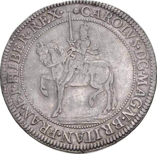 Obverse Crown no date (1631-1632) "Briot's coins" - Silver Coin Value - United Kingdom, Charles I