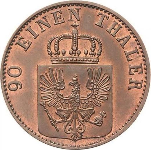 Anverso 4 Pfennige 1871 C - valor de la moneda - Prusia, Guillermo I