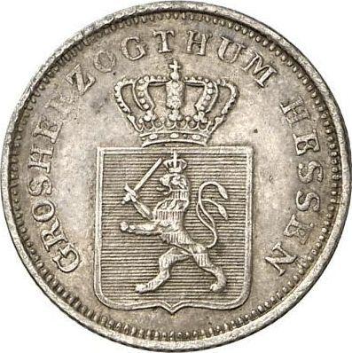 Obverse 3 Kreuzer 1847 - Silver Coin Value - Hesse-Darmstadt, Louis II