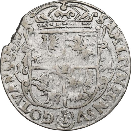 Reverse Ort (18 Groszy) 1624 Bows - Silver Coin Value - Poland, Sigismund III Vasa