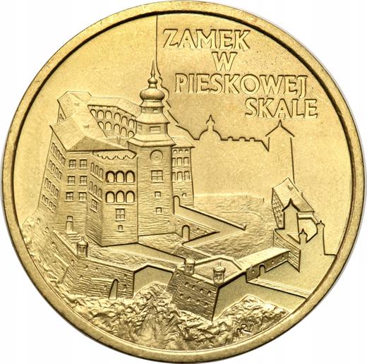 Reverse 2 Zlote 1997 MW NR "Pieskowa Skala Castle" -  Coin Value - Poland, III Republic after denomination