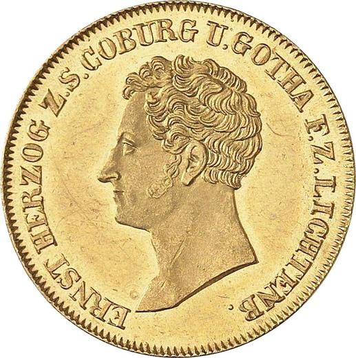 Аверс монеты - Дукат 1831 года EK - цена золотой монеты - Саксен-Кобург-Гота, Эрнст I