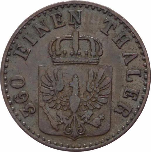 Awers monety - 1 fenig 1857 A - cena  monety - Prusy, Fryderyk Wilhelm IV