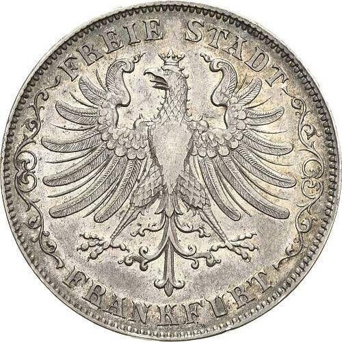Obverse Gulden 1843 - Silver Coin Value - Frankfurt am Main, Free City
