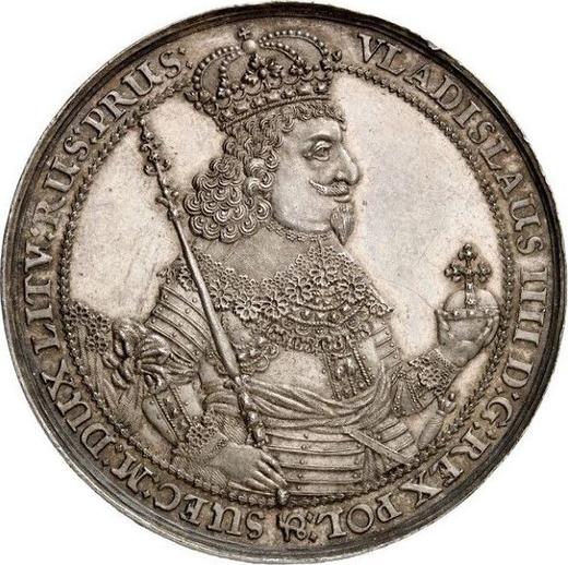 Obverse Donative 10 Ducat 1644 GR "Danzig" Silver - Silver Coin Value - Poland, Wladyslaw IV