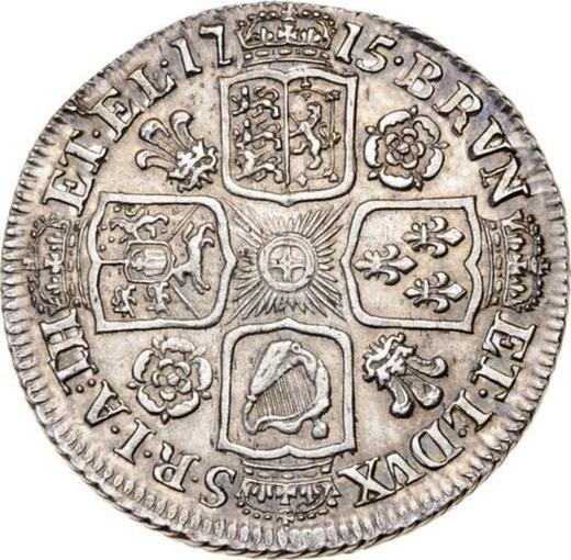 Reverse Shilling 1715 "First draped bust" - Silver Coin Value - United Kingdom, George I