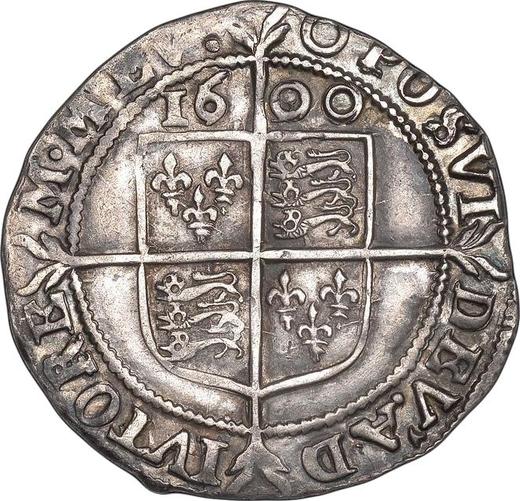 Reverse Sixpence 1600 "Sixth issue" - Silver Coin Value - United Kingdom, Elizabeth I
