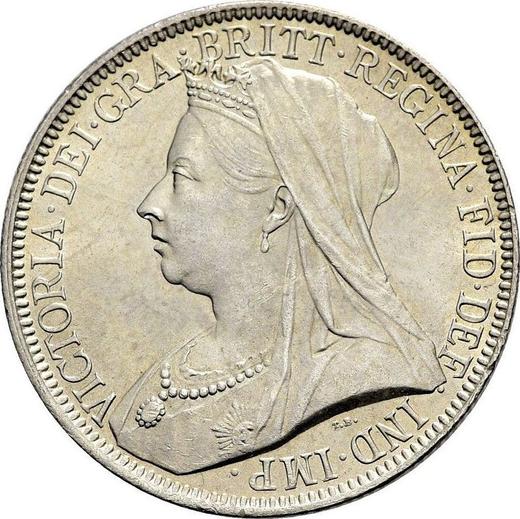 Awers monety - 1 floren 1894 TB - cena srebrnej monety - Wielka Brytania, Wiktoria