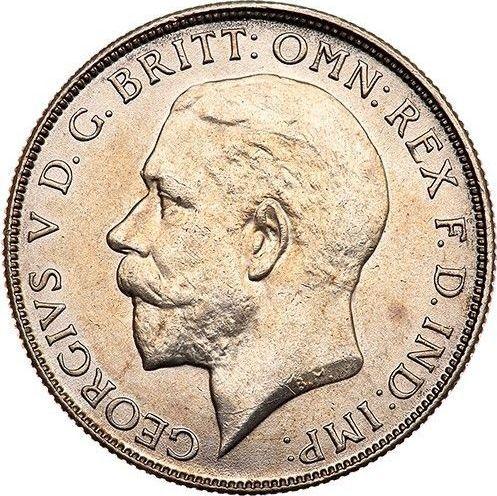 Awers monety - 1 floren 1926 - cena srebrnej monety - Wielka Brytania, Jerzy V