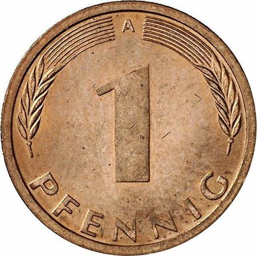 Obverse 1 Pfennig 1995 A -  Coin Value - Germany, FRG