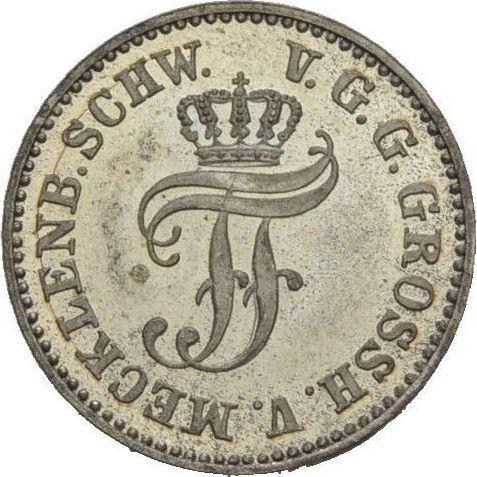 Obverse 1/48 Thaler 1863 A - Silver Coin Value - Mecklenburg-Schwerin, Frederick Francis II