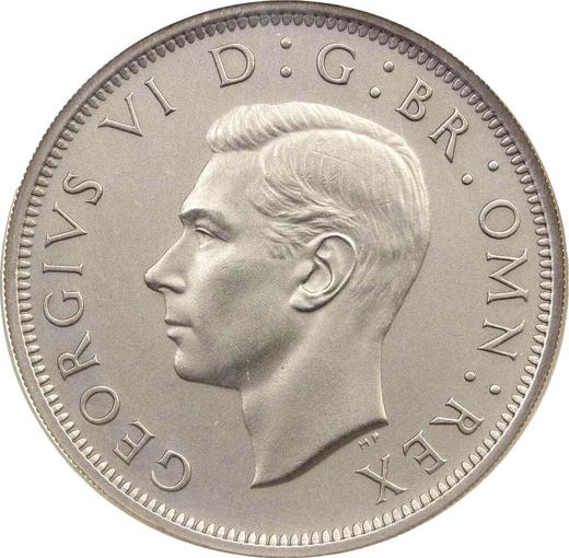 Obverse Halfcrown 1951 HP -  Coin Value - United Kingdom, George VI