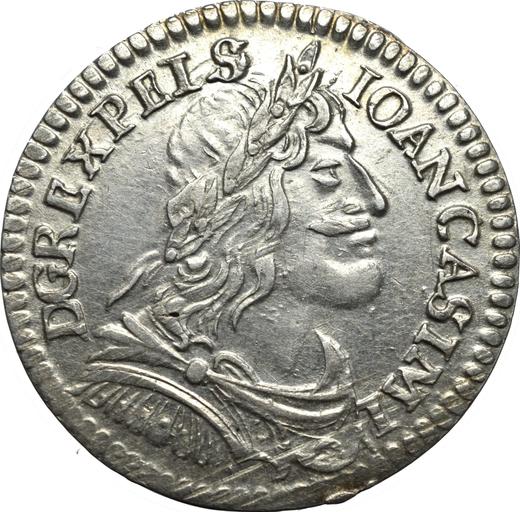 Obverse Ort (18 Groszy) 1650 "Type 1650-1655" - Silver Coin Value - Poland, John II Casimir