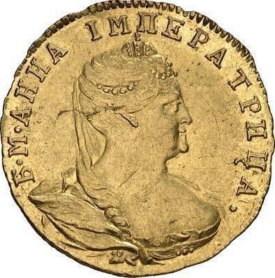 Obverse Chervonetz (Ducat) 1738 Restrike - Gold Coin Value - Russia, Anna Ioannovna