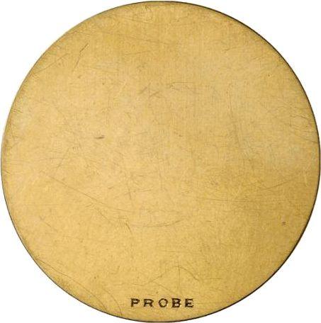 Reverse Thaler 1871 One-sided strike Gold - Gold Coin Value - Bavaria, Ludwig II