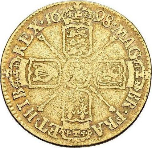 Reverse Guinea 1698 "Second laureate bust" Elephant and castle - Gold Coin Value - United Kingdom, William III