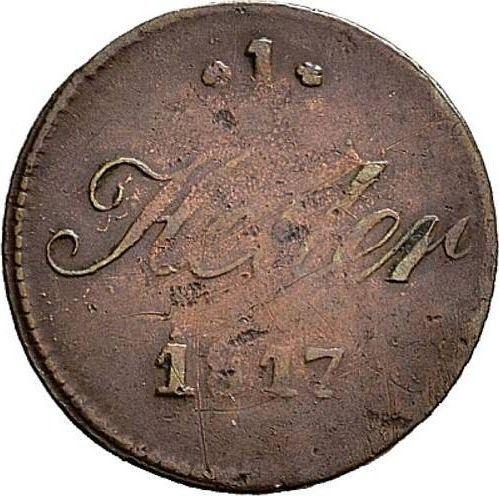 Revers Heller 1817 - Münze Wert - Sachsen-Hildburghausen, Friedrich