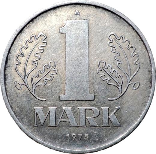 Obverse 1 Mark 1975 A -  Coin Value - Germany, GDR