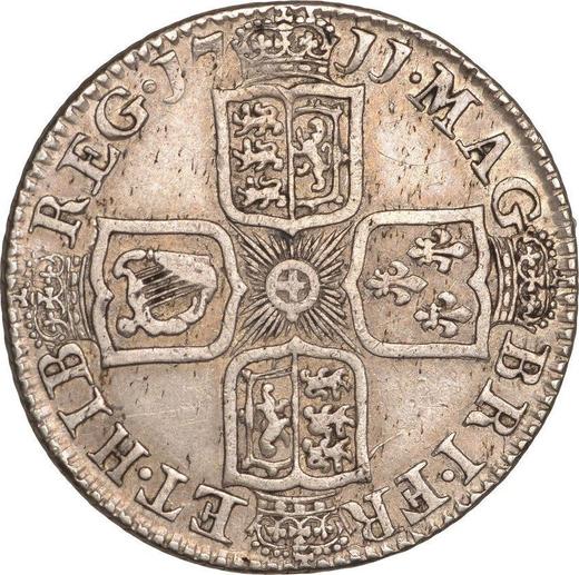 Revers 1 Schilling 1711 "Dritter Porträttyp" - Silbermünze Wert - Großbritannien, Anne