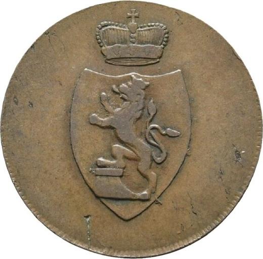 Obverse 3 Pfennig 1828 -  Coin Value - Reuss-Greiz, Heinrich XIX