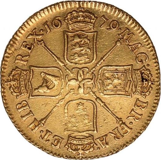 Reverse Guinea 1679 "Fourth laureate bust" Elephant and castle - Gold Coin Value - United Kingdom, Charles II